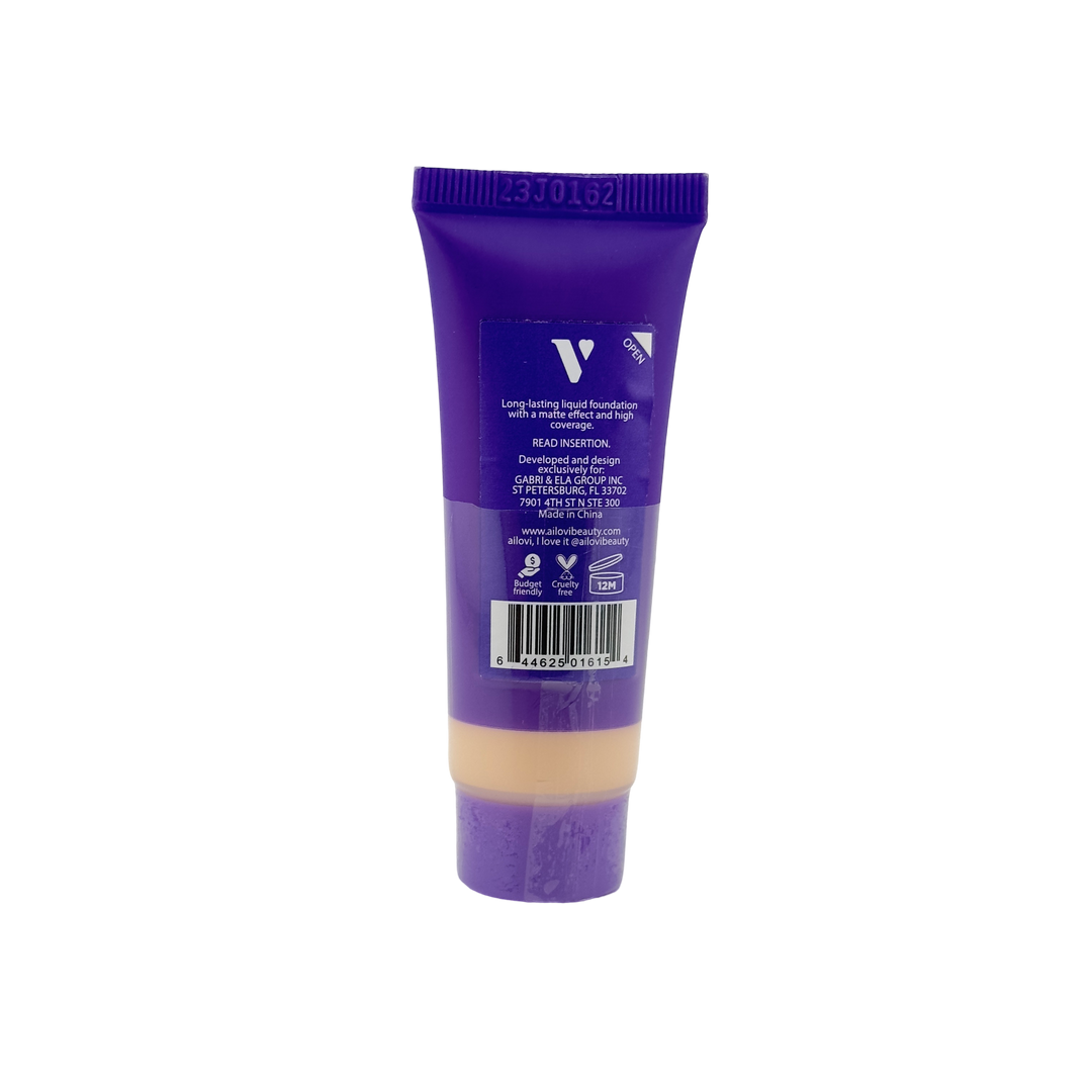 Ailovi Liquid foundation NUDE 1 0.5 fl oz/15 mL Ailovi Liquid foundation NUDE 1 0.5 fl oz/15 mL – Cosmetics | Glam Command