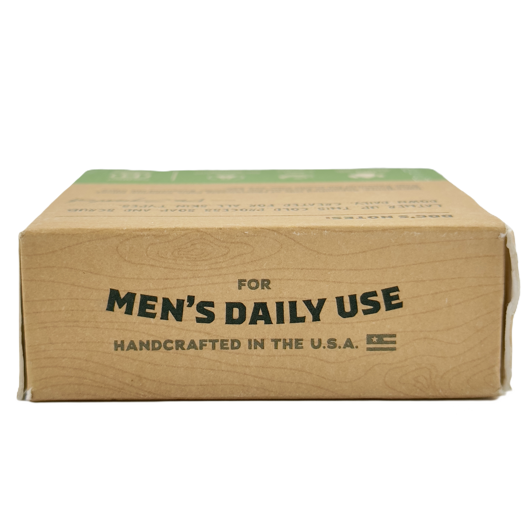Dr. Squatch Men's Natural Soap - Alpine Sage 5 oz / 141 g | Refreshing & Gentle