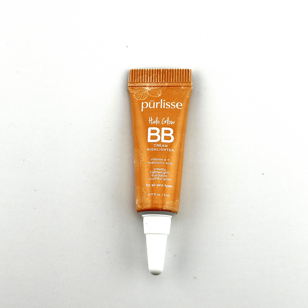 Purlisse Halo Glow BB Cream Highlighter - Peach Gold - 0.17 fl oz / 5 mL