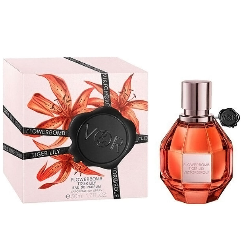 VIKTOR & ROLF FLOWERBOMB Tiger Lily Eau De Parfum Spray – 50 ml / 1.7 fl oz