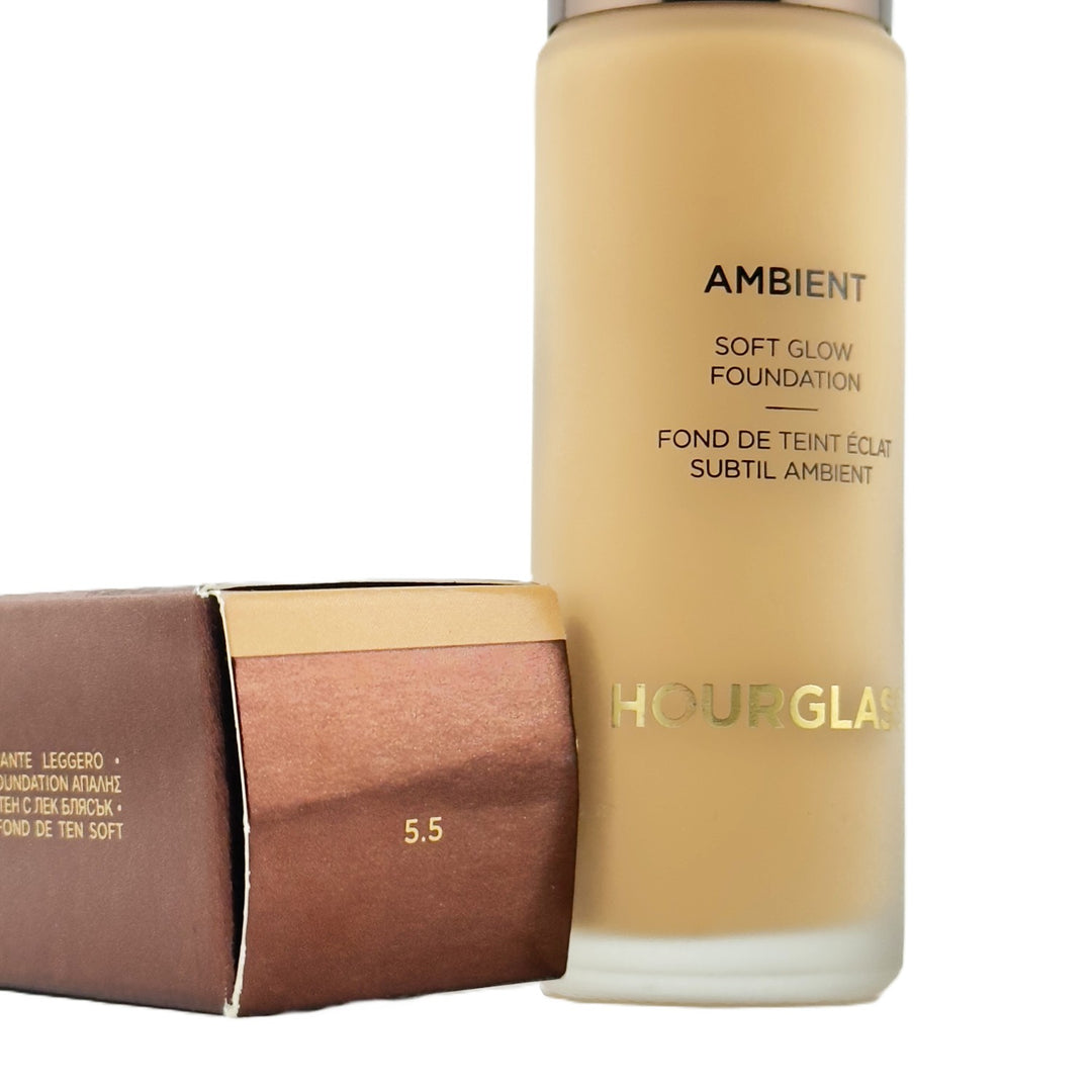 HOURGLASS Ambient Soft Glow Foundation 5.5 1 fl oz – Medium Neutral Radiance HOURGLASS Ambient Soft Glow Foundation 5.5 1 fl oz – Medium Neutral Radiance – Cosmetics | Glam Command