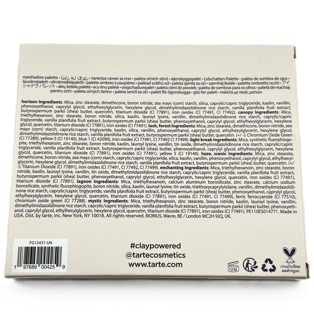 Tarte Glamazon Amazonian Clay Eyeshadow Palette 14 g Tarte Glamazon Amazonian Clay Eyeshadow Palette 14 g – Cosmetics | Glam Command