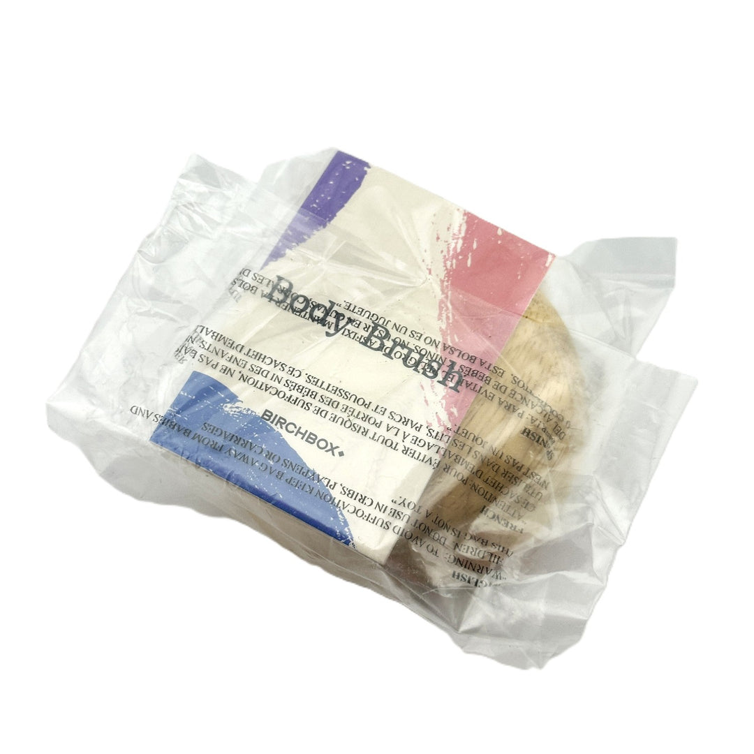 BIRCHBOX Natural Body Brush - Exfoliating Dry Brush for Smooth Skin