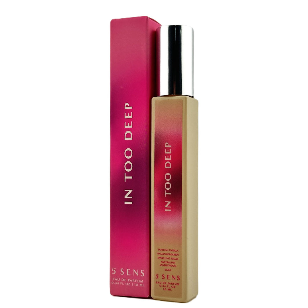 5 SENS In Too Deep Eau de Parfum Travel MINI size - 0.34 fl oz / 10 ml