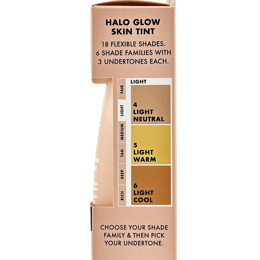 e.l.f. Halo Glow Skin Tint SPF 50 - 6 Light Cool - 30 ml