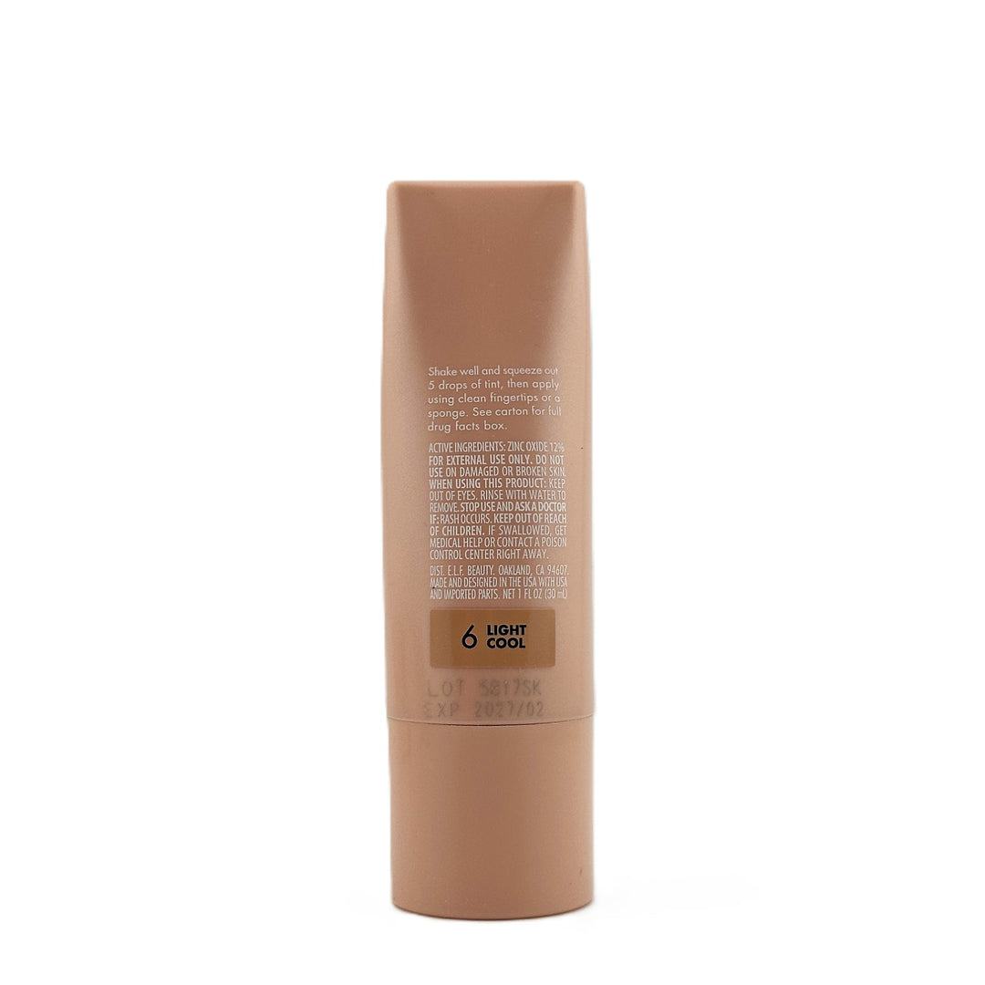 e.l.f. Halo Glow Skin Tint SPF 50 - 6 Light Cool - 30 ml
