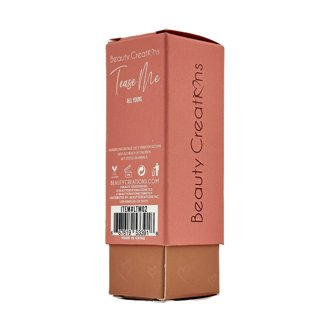 Beauty Creations Soft Matte Lipstick ALL YOURS – 3.5 g / 0.12 oz | NEW