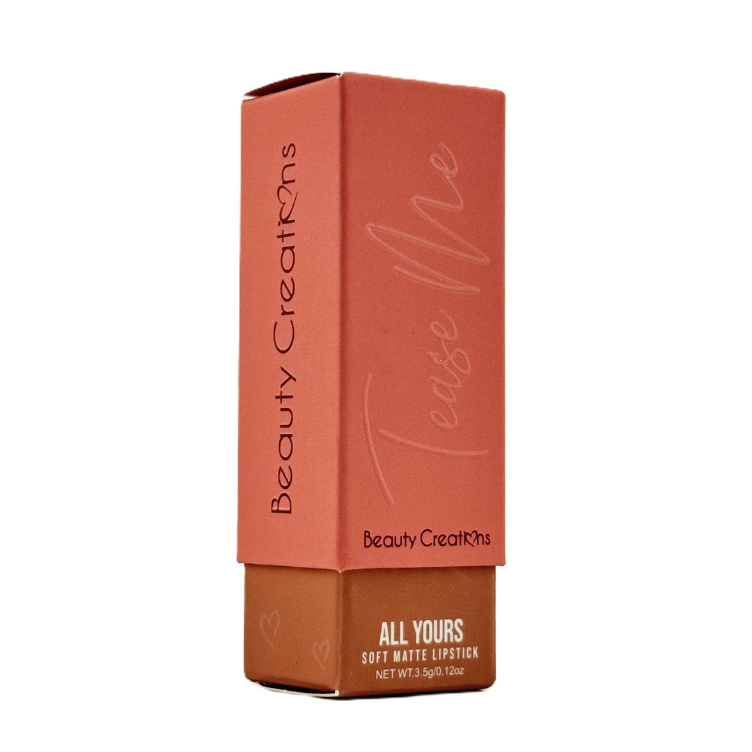 Beauty Creations Soft Matte Lipstick ALL YOURS – 3.5 g / 0.12 oz | NEW