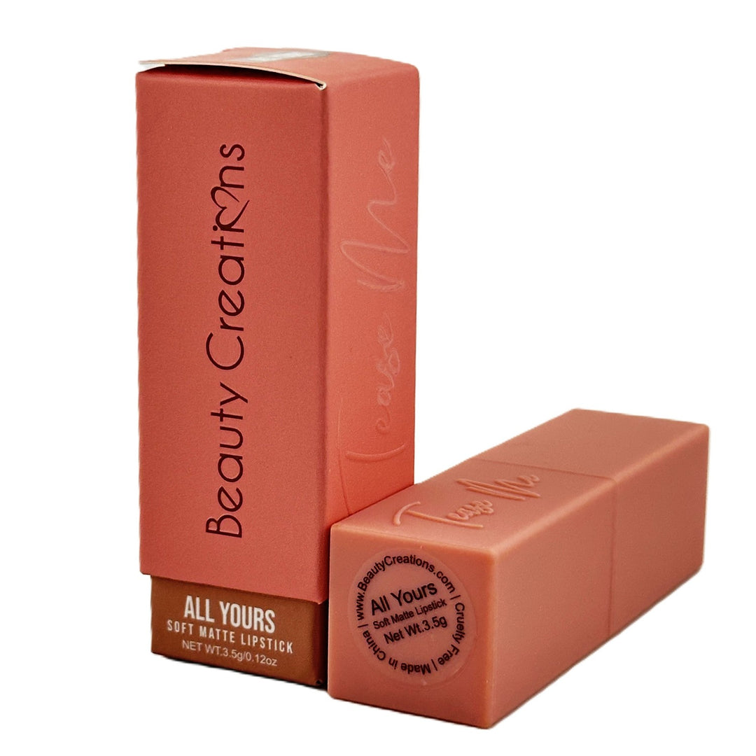 Beauty Creations Soft Matte Lipstick ALL YOURS – 3.5 g / 0.12 oz | NEW