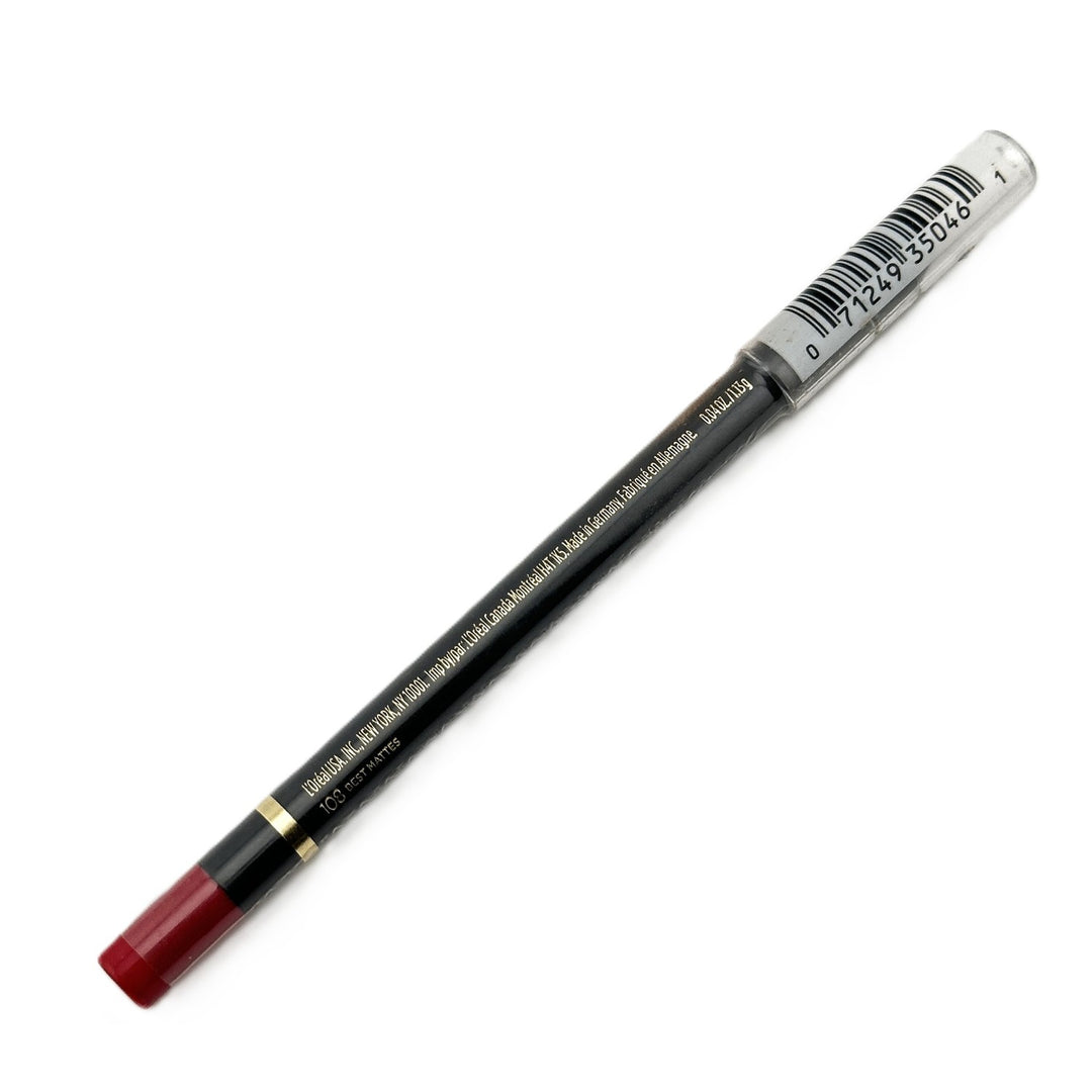 L'Oréal Paris Colour Riche Matte Lip Liner – Shade 108 – 0.04 oz / 1.13 g SEALED