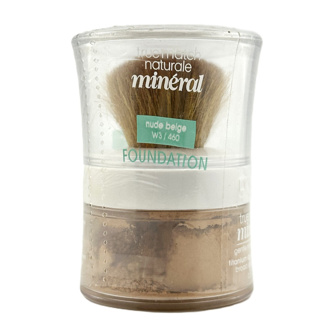 L'Oréal Paris True Match Mineral Loose Powder Foundation SPF 19 – Shade NUDE BEIGE W3/460 – 0.35 oz / 10 g