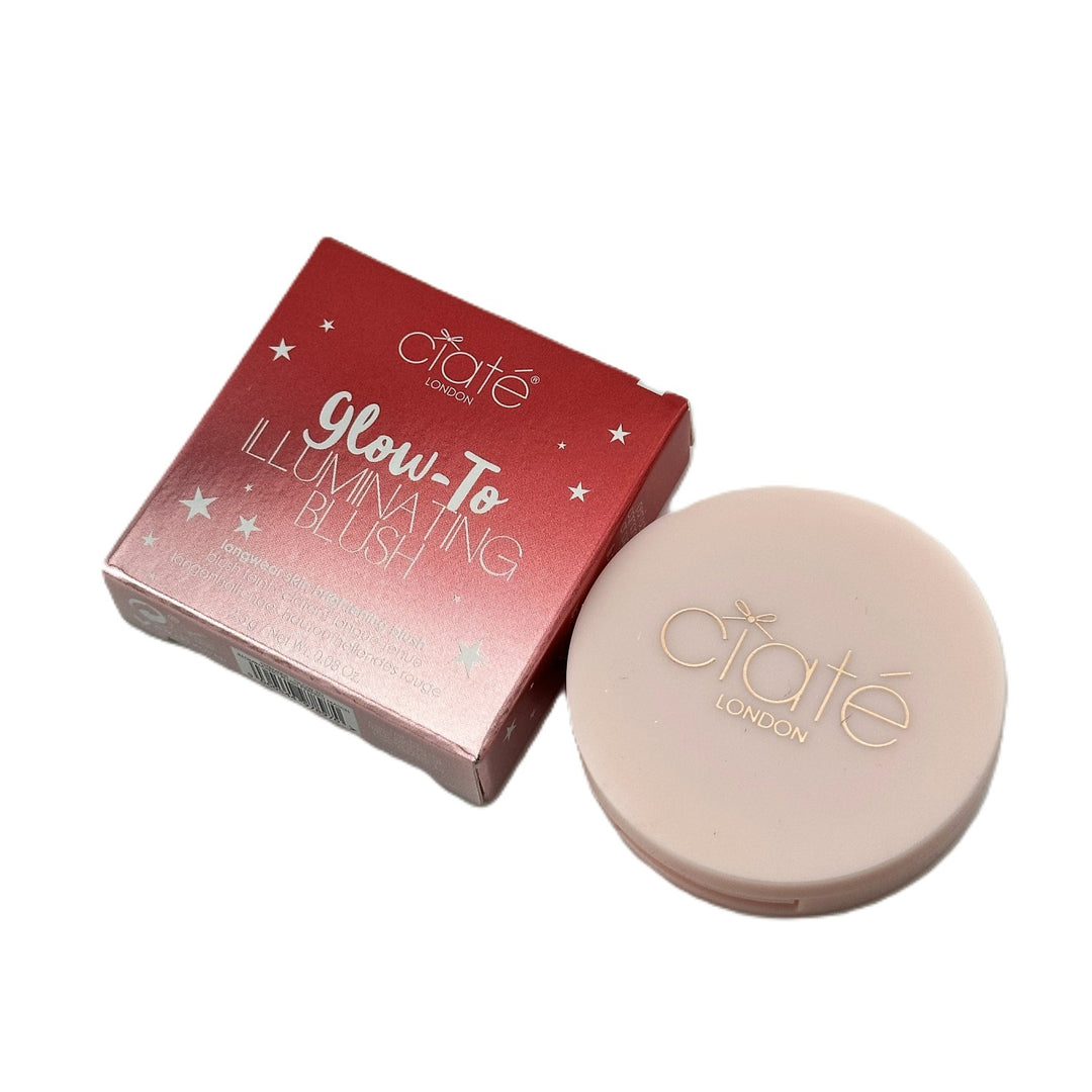 CIATÉ LONDON Glow-To Illuminating Blush – Perfect Match – 2.5 g / 0.08 oz