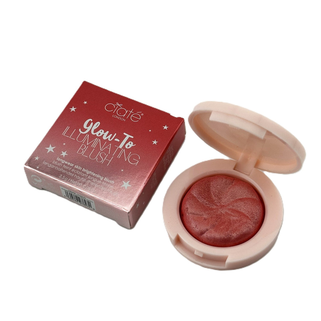 CIATÉ LONDON Glow-To Illuminating Blush – Perfect Match – 2.5 g / 0.08 oz