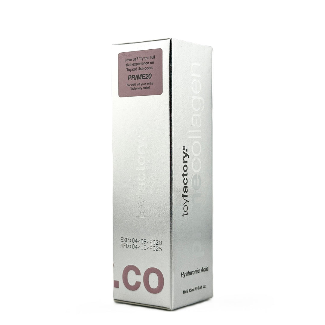 Toyfactory Prime Collagen Hyaluronic Acid Primer – 15 ml / 0.51 oz | NEW Toyfactory Prime Collagen Hyaluronic Acid Primer – 15 ml / 0.51 oz | NEW – Cosmetics | Glam Command