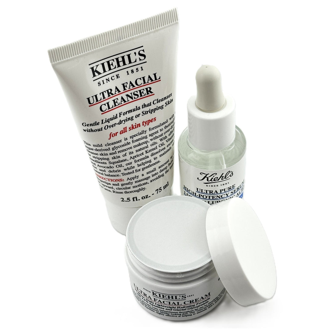 Kiehl’s Healthy Skin Essential Series UP-THE-MOISTURE Starter Set – 3-Piece Kit | Authentic Kiehl’s Healthy Skin Essential Series UP-THE-MOISTURE Starter Set – 3-Piece Kit | Authentic – Cosmetics | Glam Command
