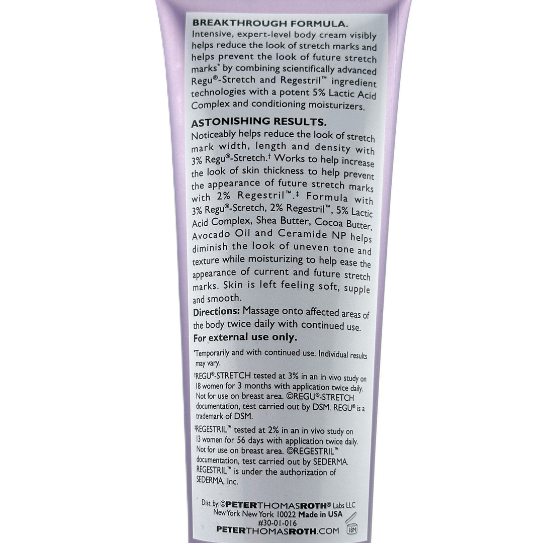 PETER THOMAS ROTH CLINICAL SKIN CARE PROSTRENGTH STRETCH MARK CREAM - 100 ml / 3.4 fl oz PETER THOMAS ROTH CLINICAL SKIN CARE PROSTRENGTH STRETCH MARK CREAM - 100 ml / 3.4 fl oz – Cosmetics | Glam Command