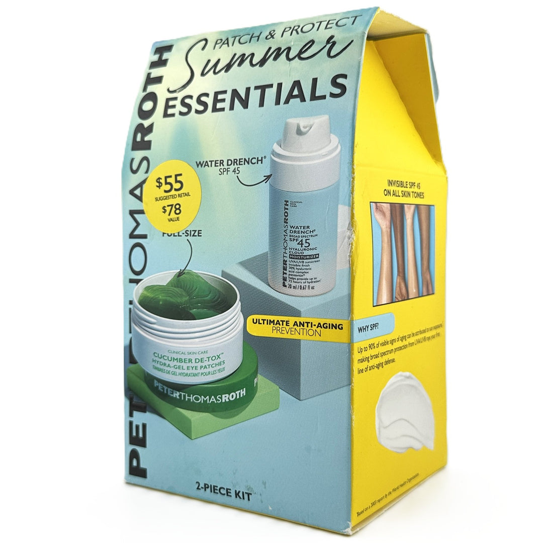 Peter Thomas Roth Patch & Protect Summer Essentials 2-Piece Kit – Anti-Aging Prevention Peter Thomas Roth Patch & Protect Summer Essentials 2-Piece Kit – Anti-Aging Prevention – Cosmetics | Glam Command
