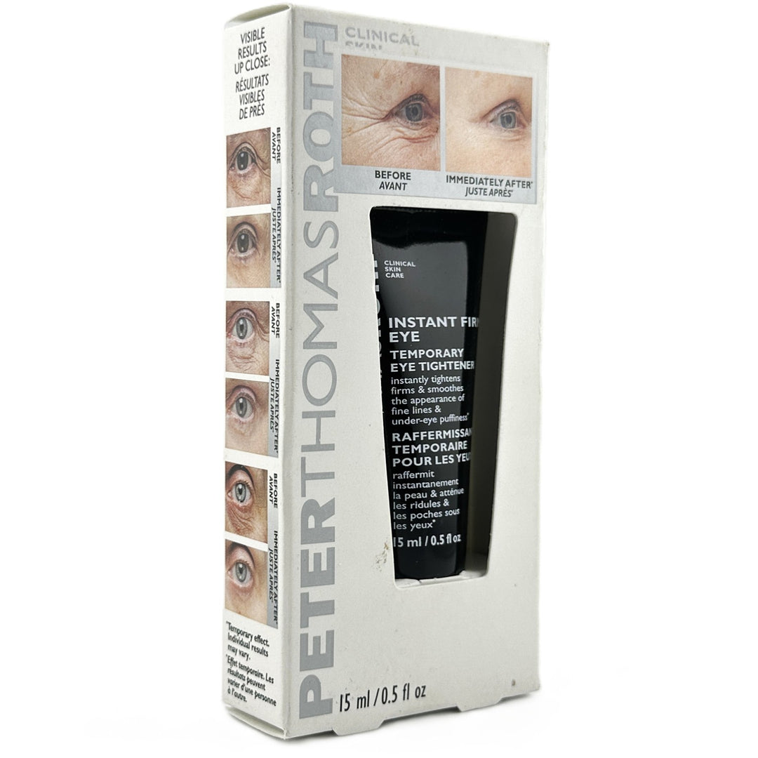 Peter Thomas Roth Instant Firm Eye Temporary Eye Tightener - 15 ml / 0.5 fl oz | Authentic Peter Thomas Roth Instant Firm Eye Temporary Eye Tightener - 15 ml / 0.5 fl oz | Authentic – Cosmetics | Glam Command