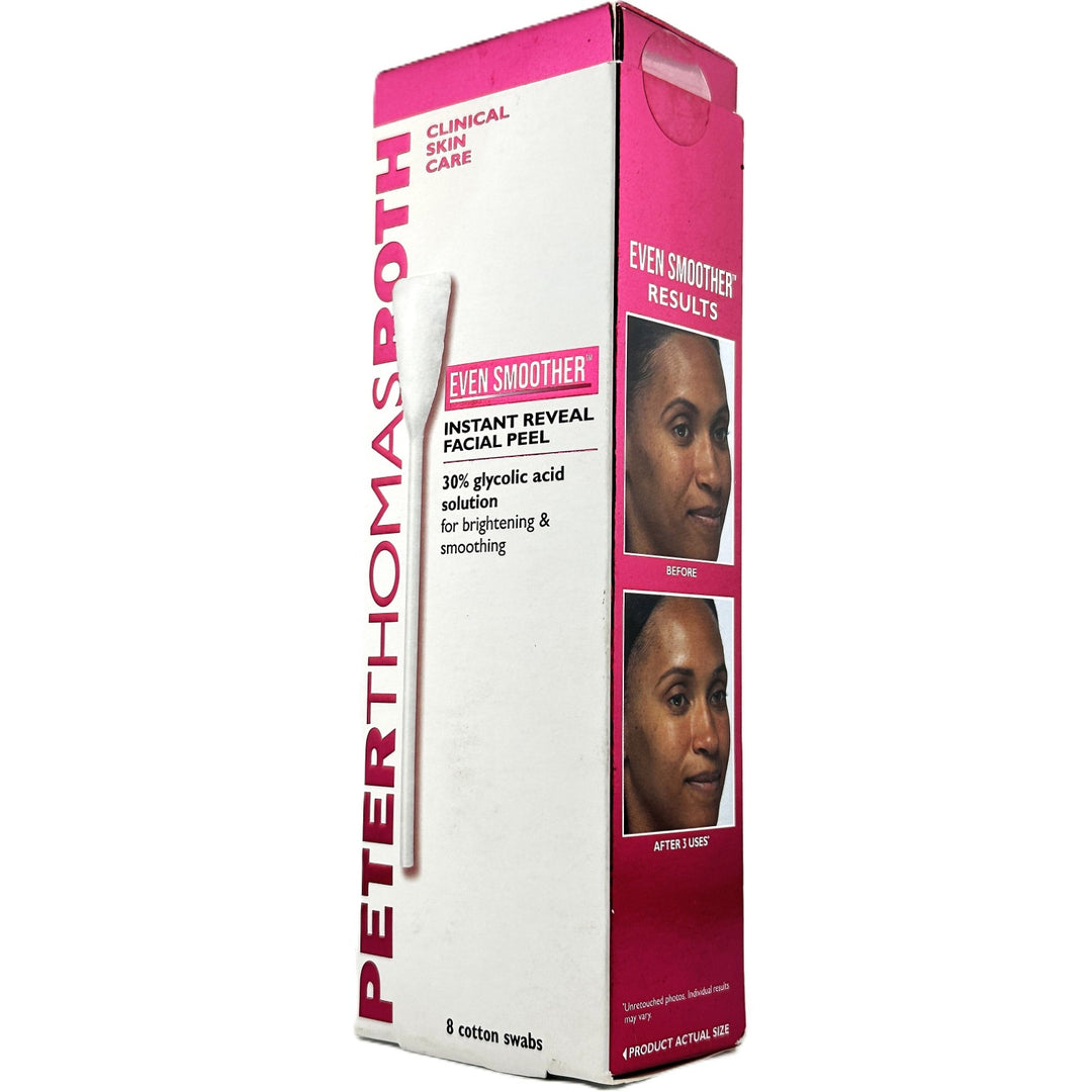 Peter Thomas Roth Instant Reveal Facial Peel - 30% Glycolic Acid Solution - 8 Cotton Swabs | Authentic Peter Thomas Roth Instant Reveal Facial Peel - 30% Glycolic Acid Solution - 8 Cotton Swabs | Authentic – Cosmetics | Glam Command