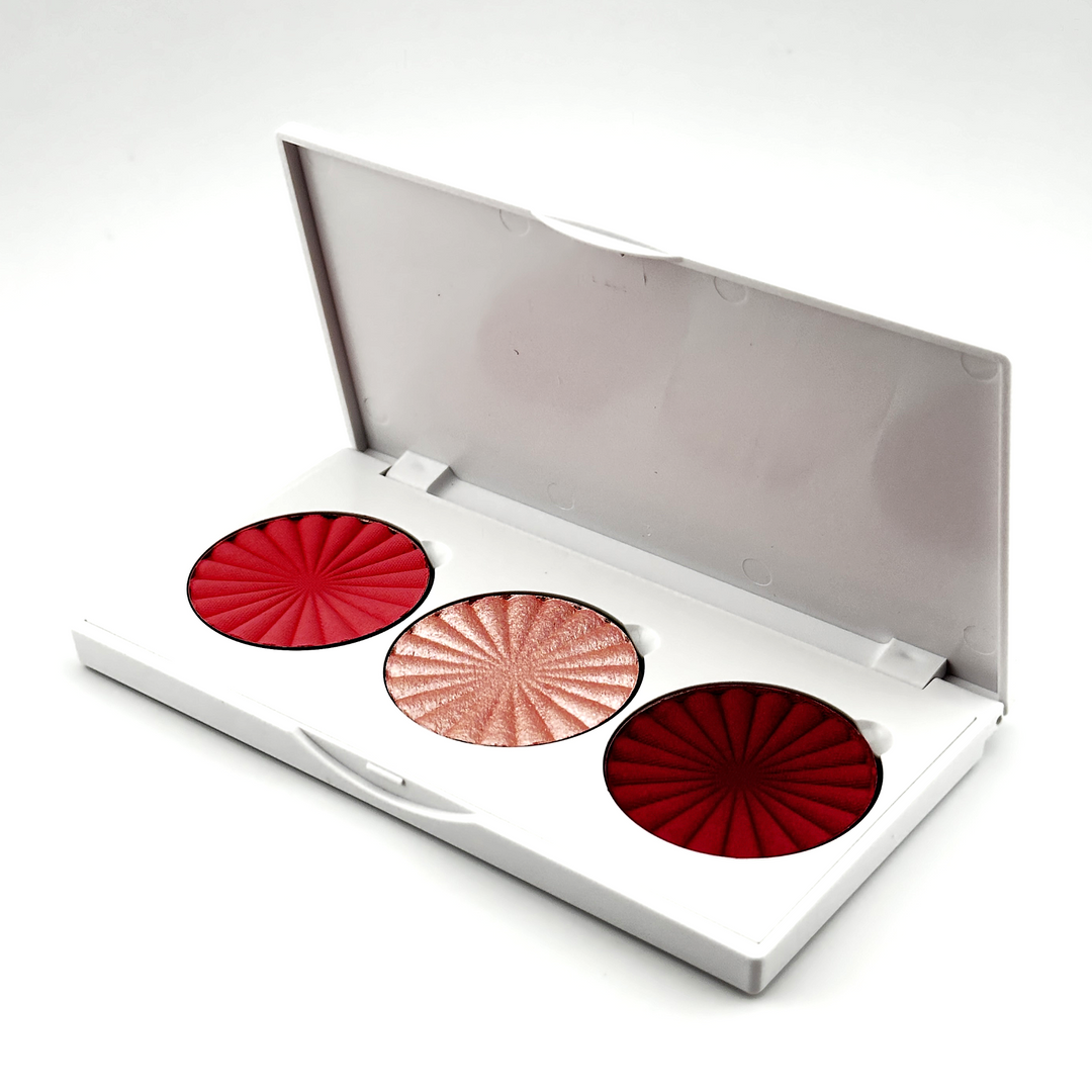 OFRA MIDI Palette Blossom Blush – 3 × 3 g (0.11 oz) / Total 9 g 0.32oz