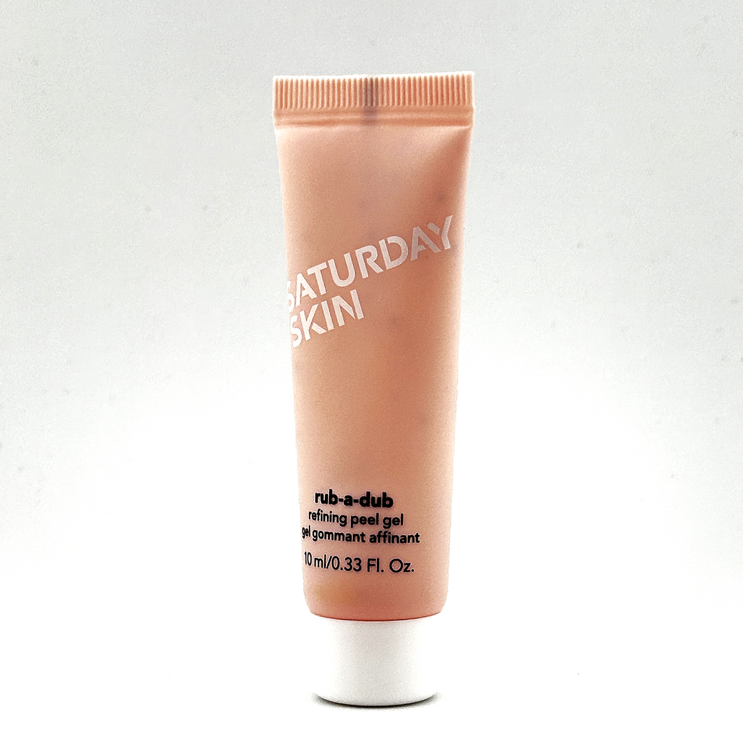 SATURDAY SKIN Rub-A-Dub Refining Peel Gel – 10 mL / 0.33 fl oz