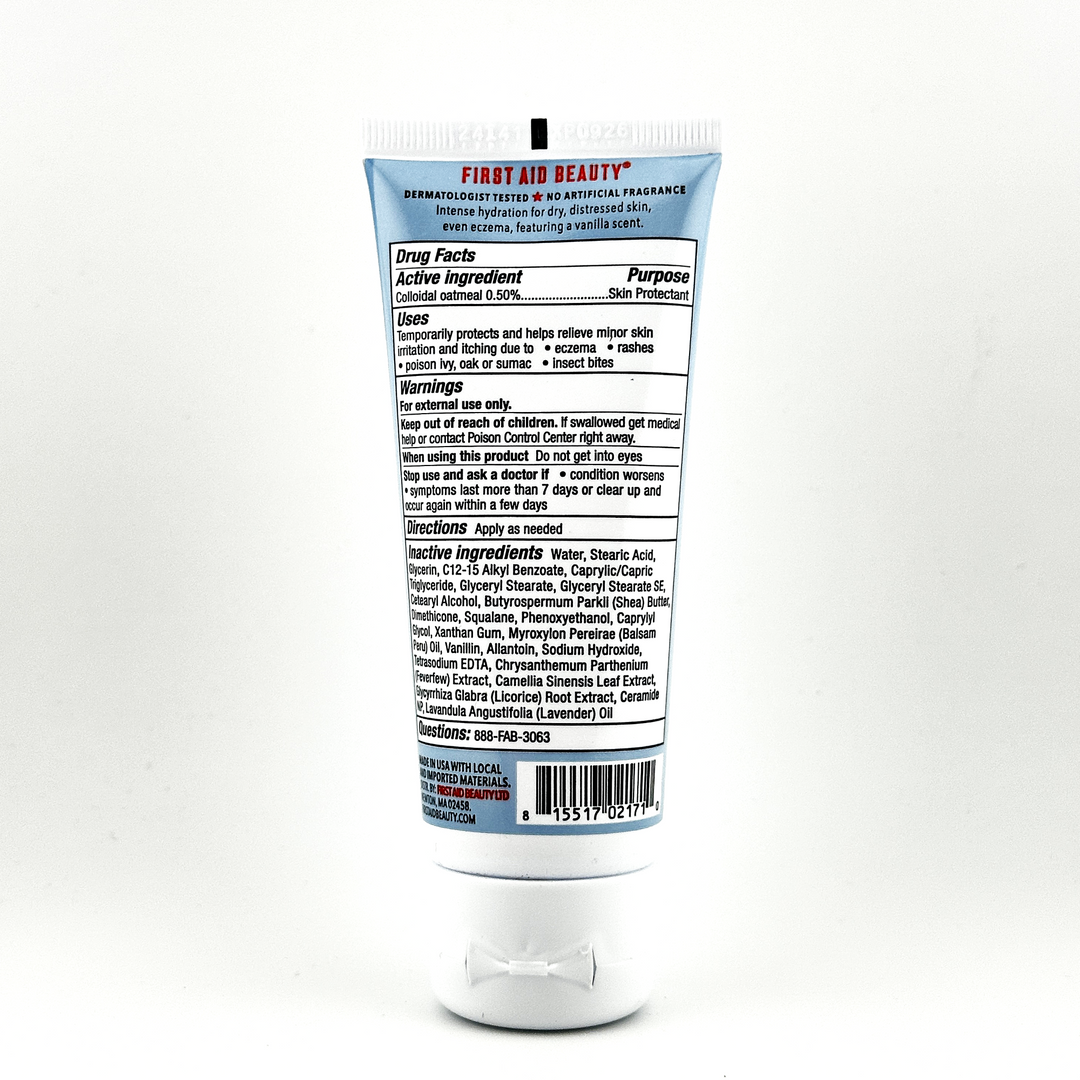 FIRST AID BEAUTY Ultra Repair Cream Intense Hydration – Vanilla – 56.7 g / 2 oz
