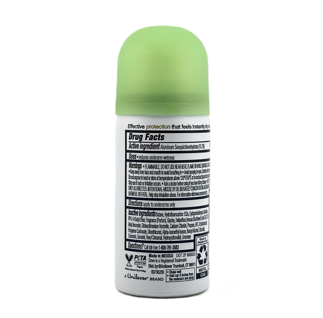 Dove Advanced Care Dry Spray – Cool Essentials – 28 g / 1 oz