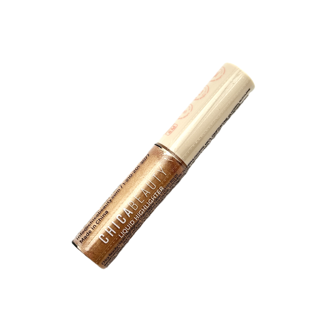 CHICA BEAUTY Champagne Glow Liquid Highlighter – 6 ml / 0.21 fl oz