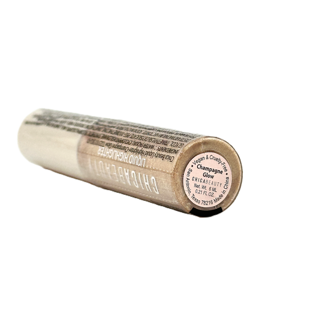 CHICA BEAUTY Champagne Glow Liquid Highlighter – 6 ml / 0.21 fl oz