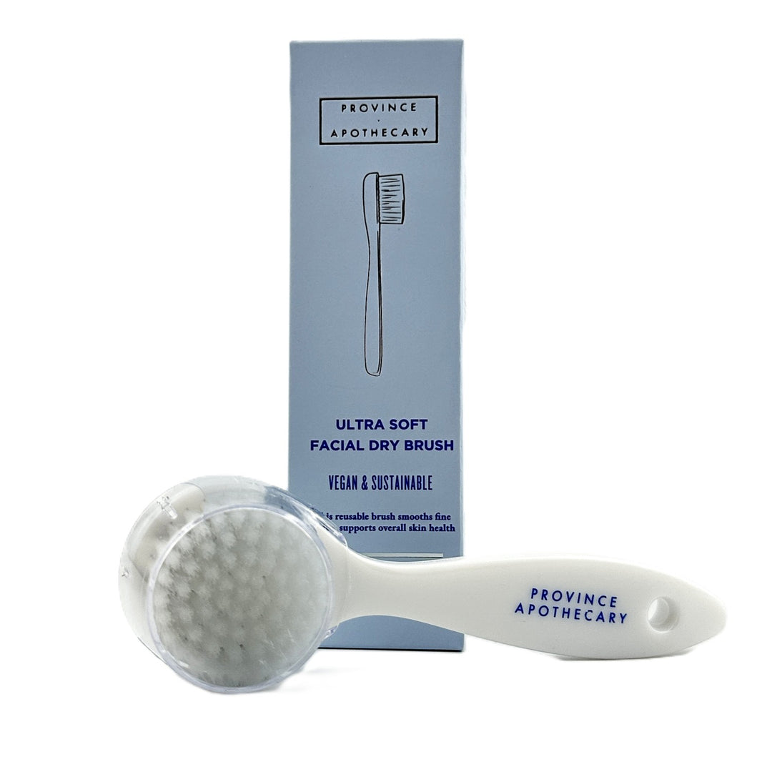 PROVINCE APOTHECARY Ultra Soft Facial Brush – Smoothes Fine Lines
