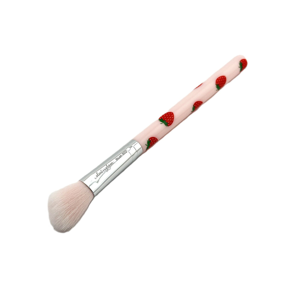 SLMISSGLAM Blush Brush S02 – Strawberry Blusher & Contour Brush