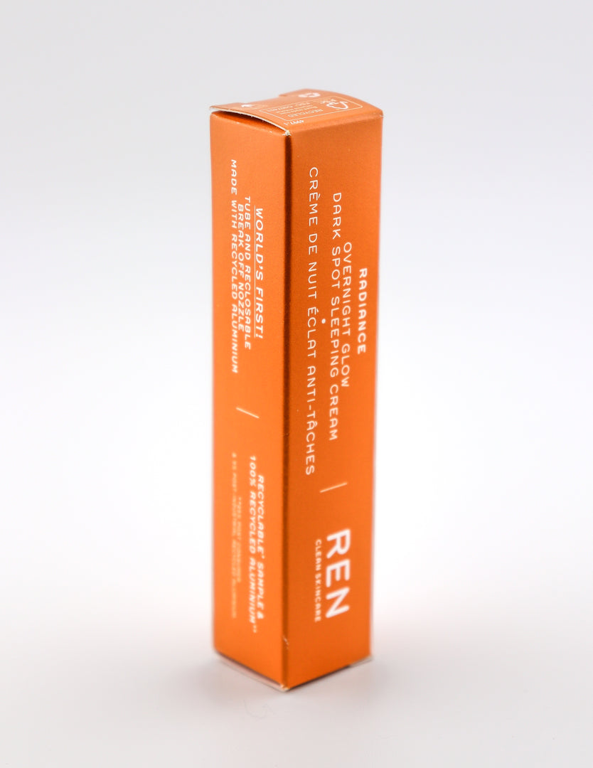 REN CLEAN SKINCARE OVERNIGHT GLOW DARK SPOT SLEEPING CREAM 5mL
