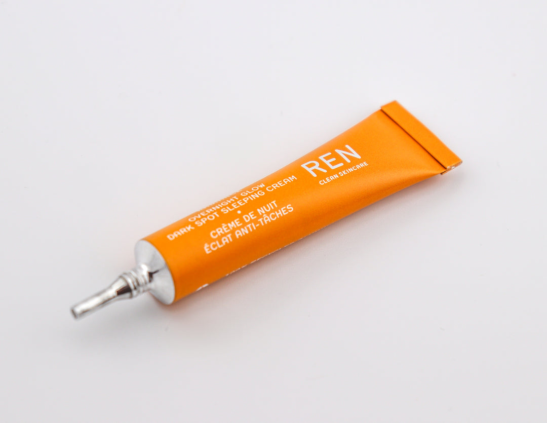 REN CLEAN SKINCARE OVERNIGHT GLOW DARK SPOT SLEEPING CREAM 5mL