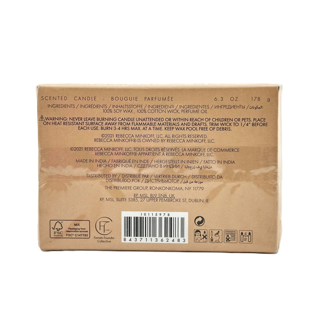 REBECCA MINKOFF Scented Candle - Bougie Parfumée - 6.3 oz / 178 g