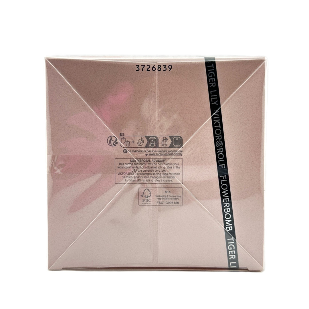 VIKTOR & ROLF Flowerbomb Tiger Lily Eau De Parfum Spray – 100 ml / 3.4 fl oz
