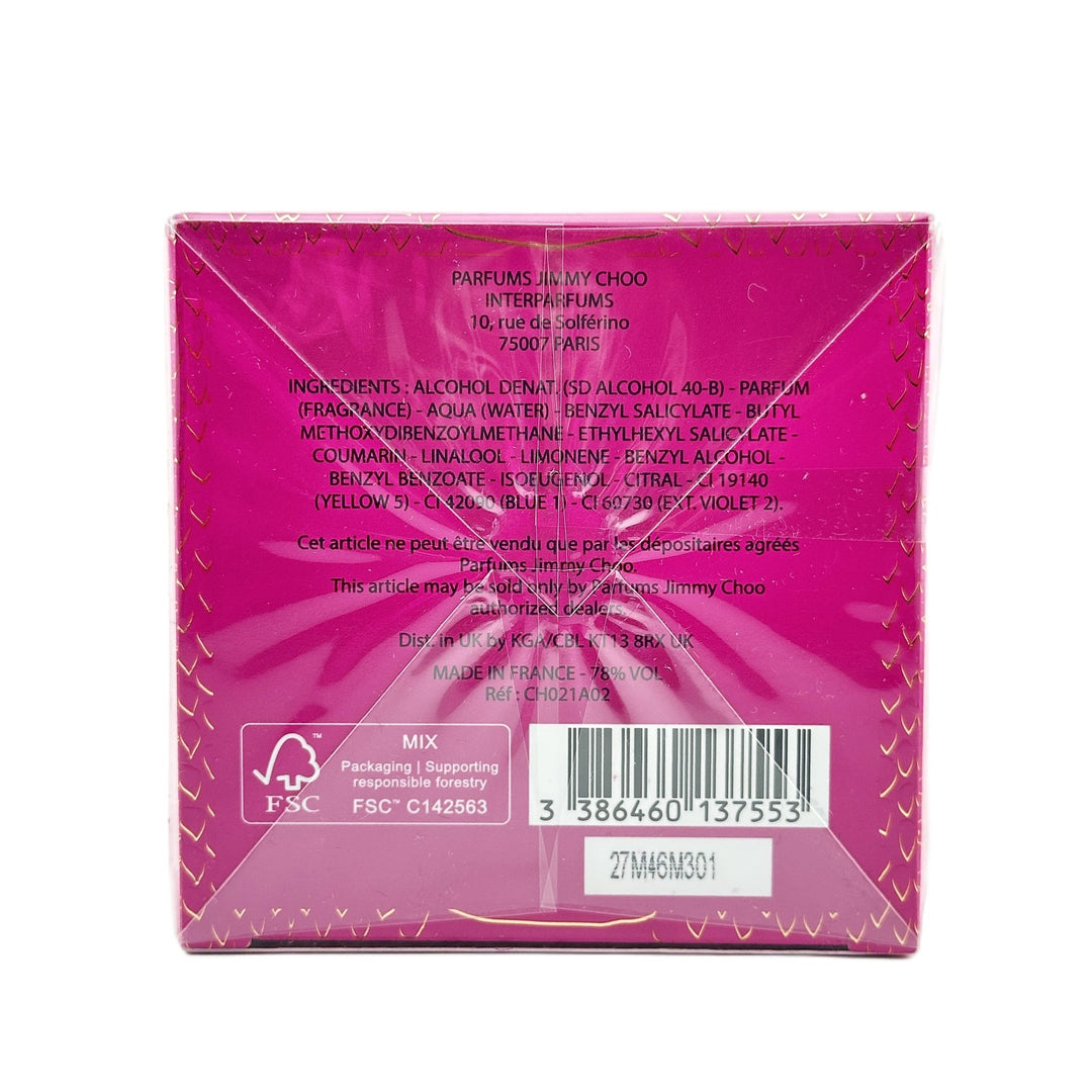 JIMMY CHOO ROSE PASSION Eau De Parfum Natural Spray – 60 ml / 2 fl oz