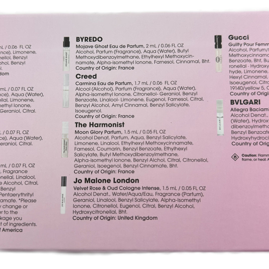 Bloomingdale's Scent Discovery Edit – 10 Mini Eau De Parfum Bottles – 17.4 ml / 0.59 fl oz (Total)