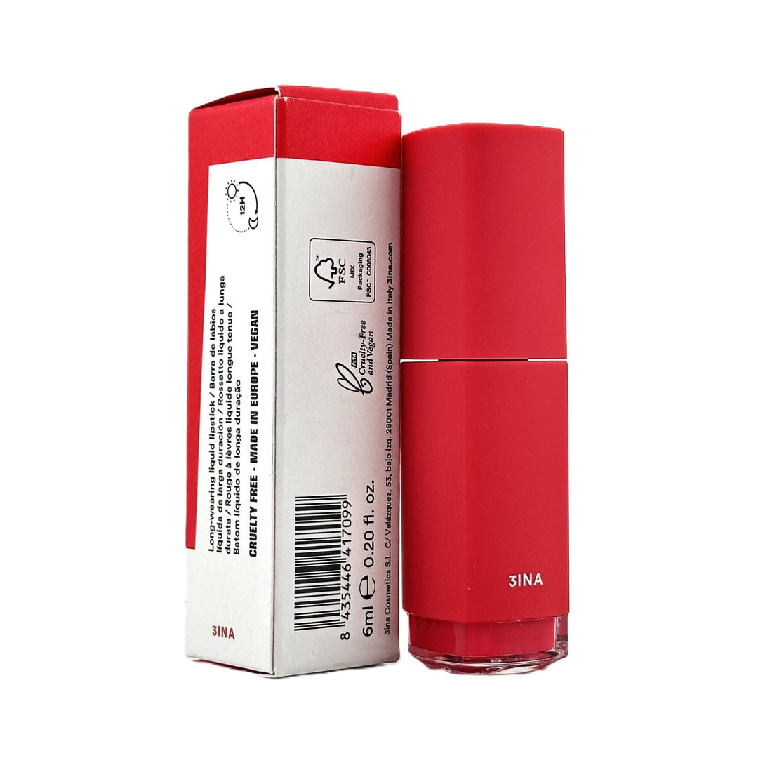 3INA The Longwear Lipstick - 334 - 6 ml / 0.20 fl oz