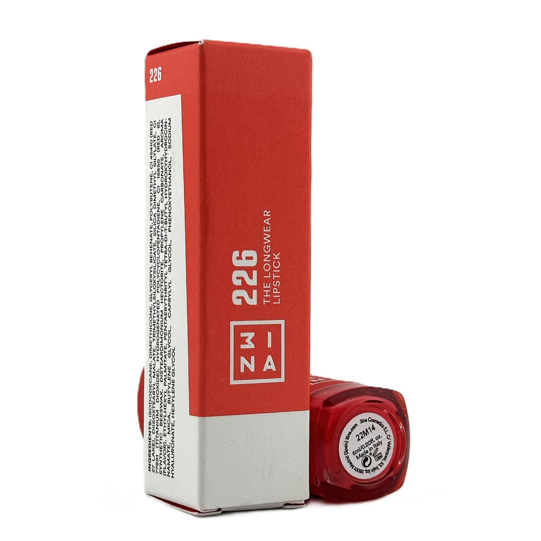 3INA The Longwear Lipstick - 226 - 6 ml / 0.20 fl oz