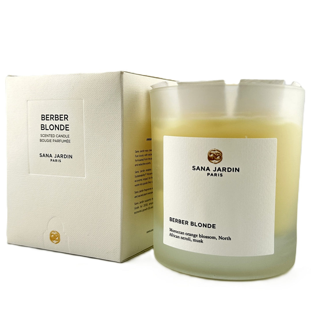 Berber Blonde Scented Candle by SANA JARDIN PARIS – 190 g / 6.7 oz