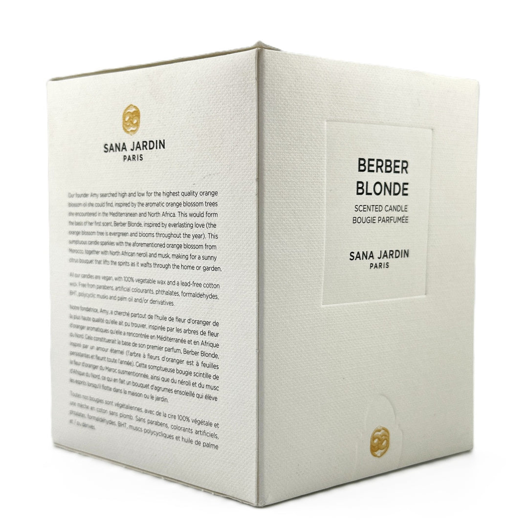 Berber Blonde Scented Candle by SANA JARDIN PARIS – 190 g / 6.7 oz