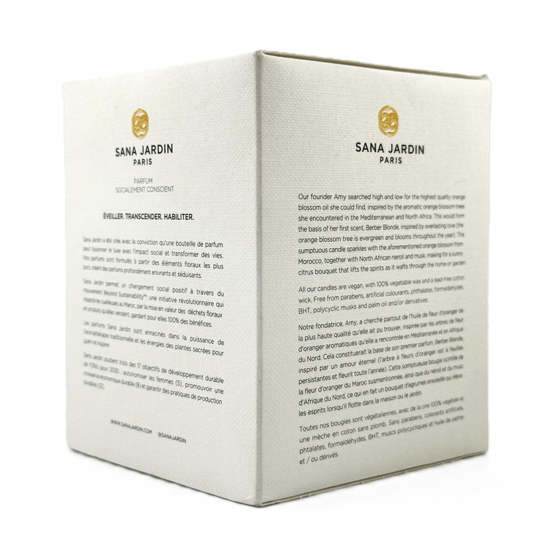Berber Blonde Scented Candle by SANA JARDIN PARIS – 190 g / 6.7 oz