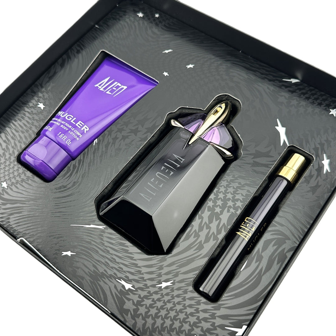 MUGLER Alien 3-Piece Gift Set – Eau De Parfum 60 ml & 10 ml + Lotion 50 ml