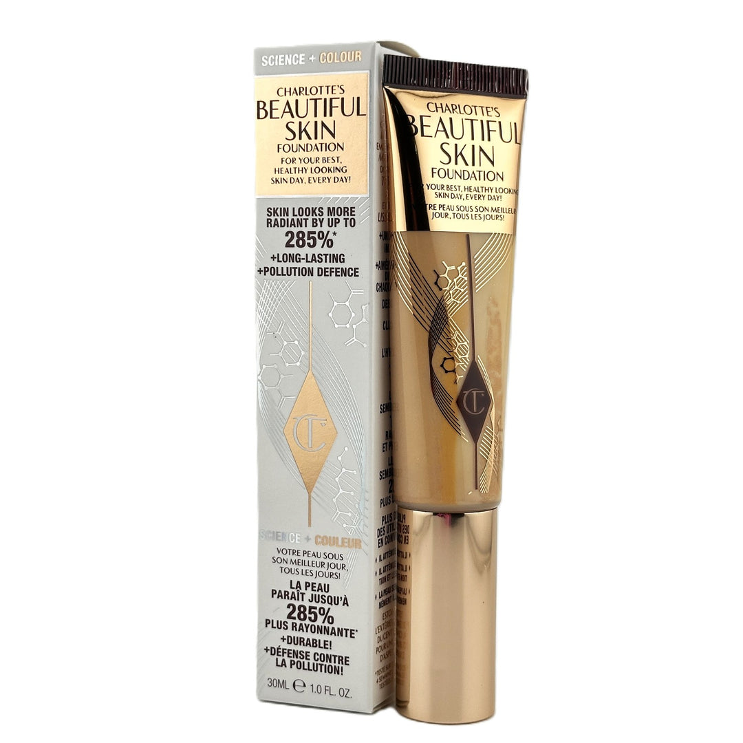 Charlotte Tilbury Beautiful Skin Foundation - 4 Neutral - 30 ml / 1 fl oz Charlotte Tilbury Beautiful Skin Foundation - 4 Neutral - 30 ml / 1 fl oz – Cosmetics | Glam Command