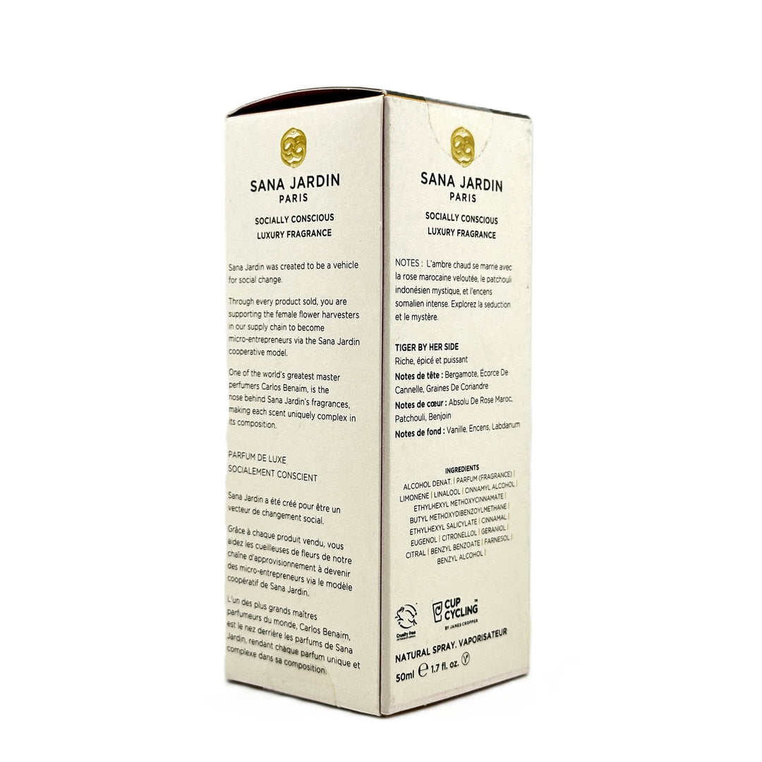 Sana Jardin Tiger By Her Side Eau De Parfum - 50 ml / 1.7 fl oz
