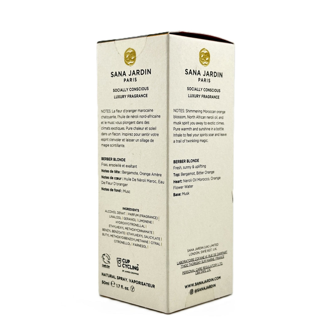 Sana Jardin Berber Blonde Eau De Parfum - 50 ml / 1.7 fl oz