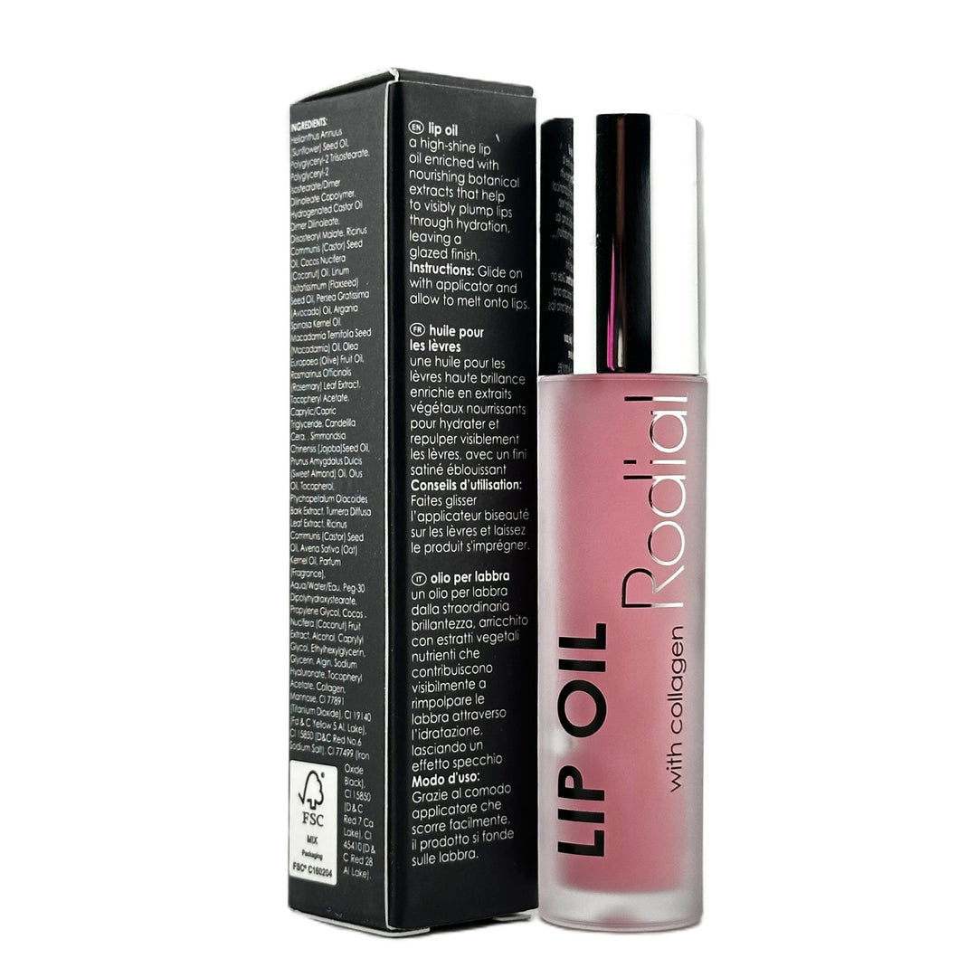 Rodial Lip Oil with Natural Oils – 3.9 g / 0.14 oz - Pink color