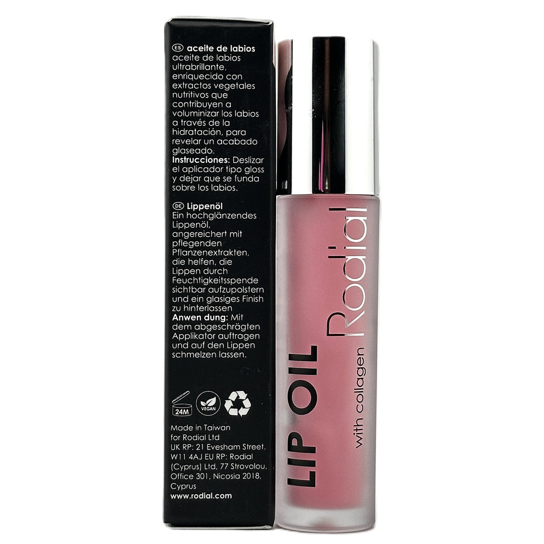 Rodial Lip Oil with Natural Oils – 3.9 g / 0.14 oz - Pink color
