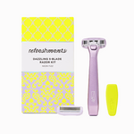 Load image into Gallery viewer, Refreshments Dazzling 5-Blade Razor Kit – Neon Fizz

