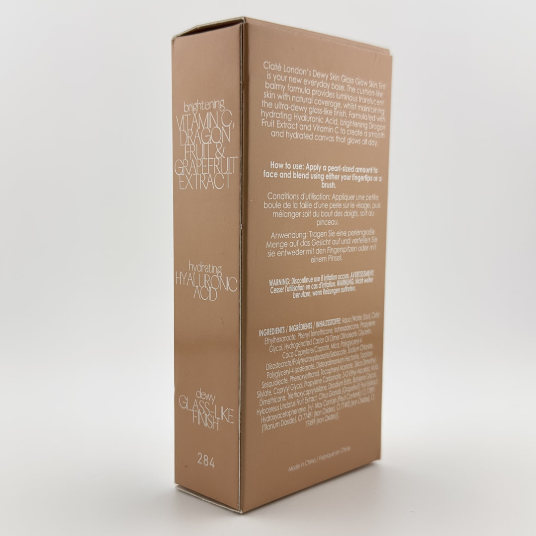 Ciate DewySKIN Glass Glow Skin Tint - Shade 040 - 30ml / 1.01 fl oz | Radiant & Hydrating – Cosmetics | Glam Command